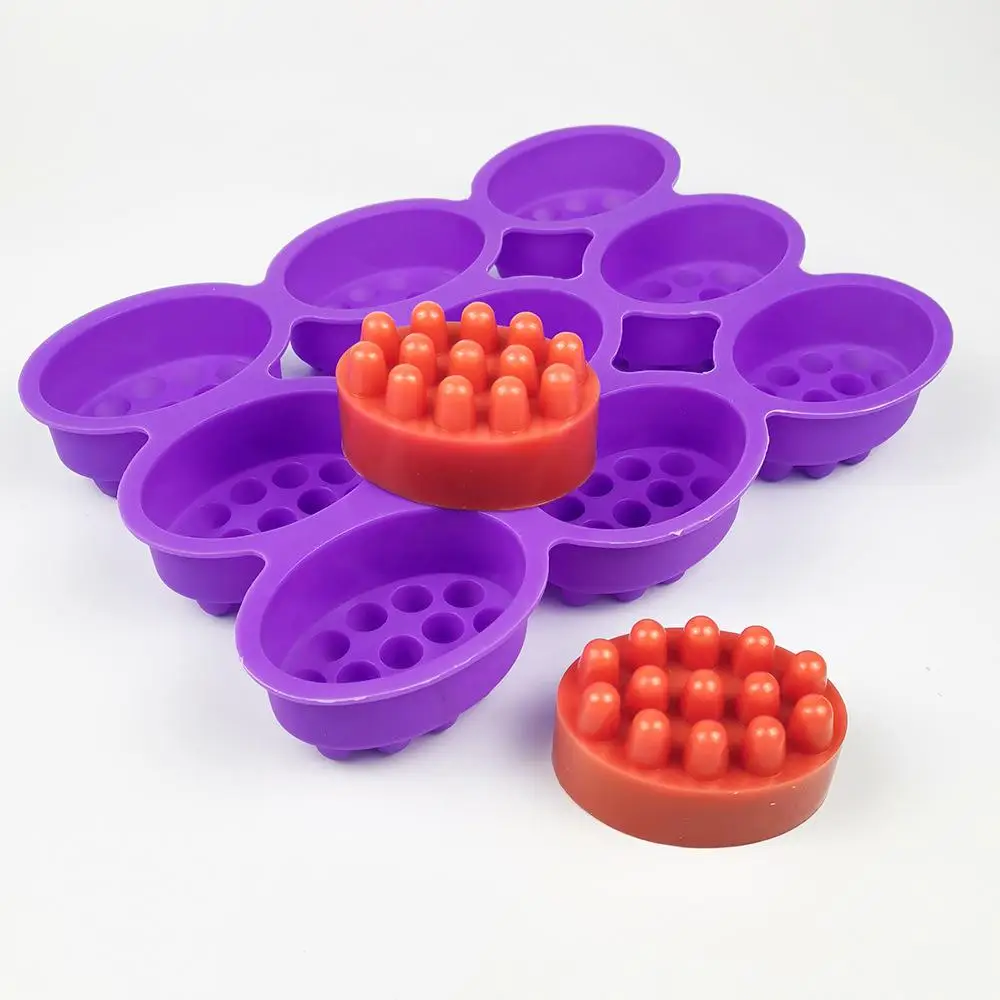 2 Hole Silicone Soap Mold Oval - Soap Making Kit For Beginners review and price
