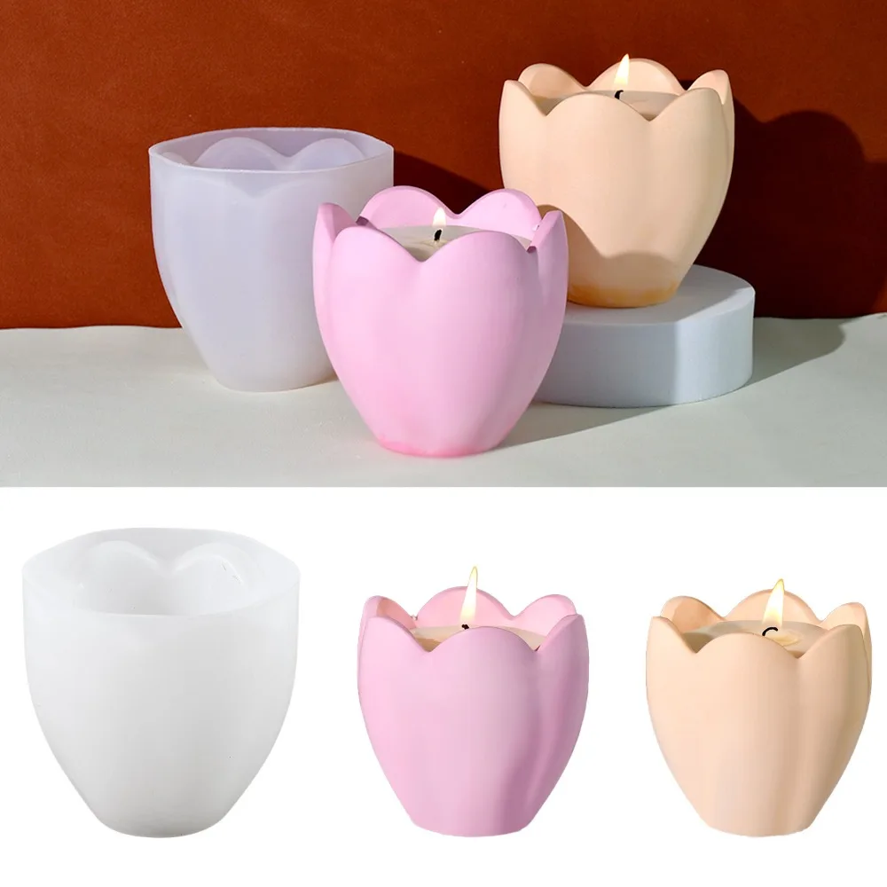 Tulip Candle Holder Silicone M - Soap Making Instructions review and price