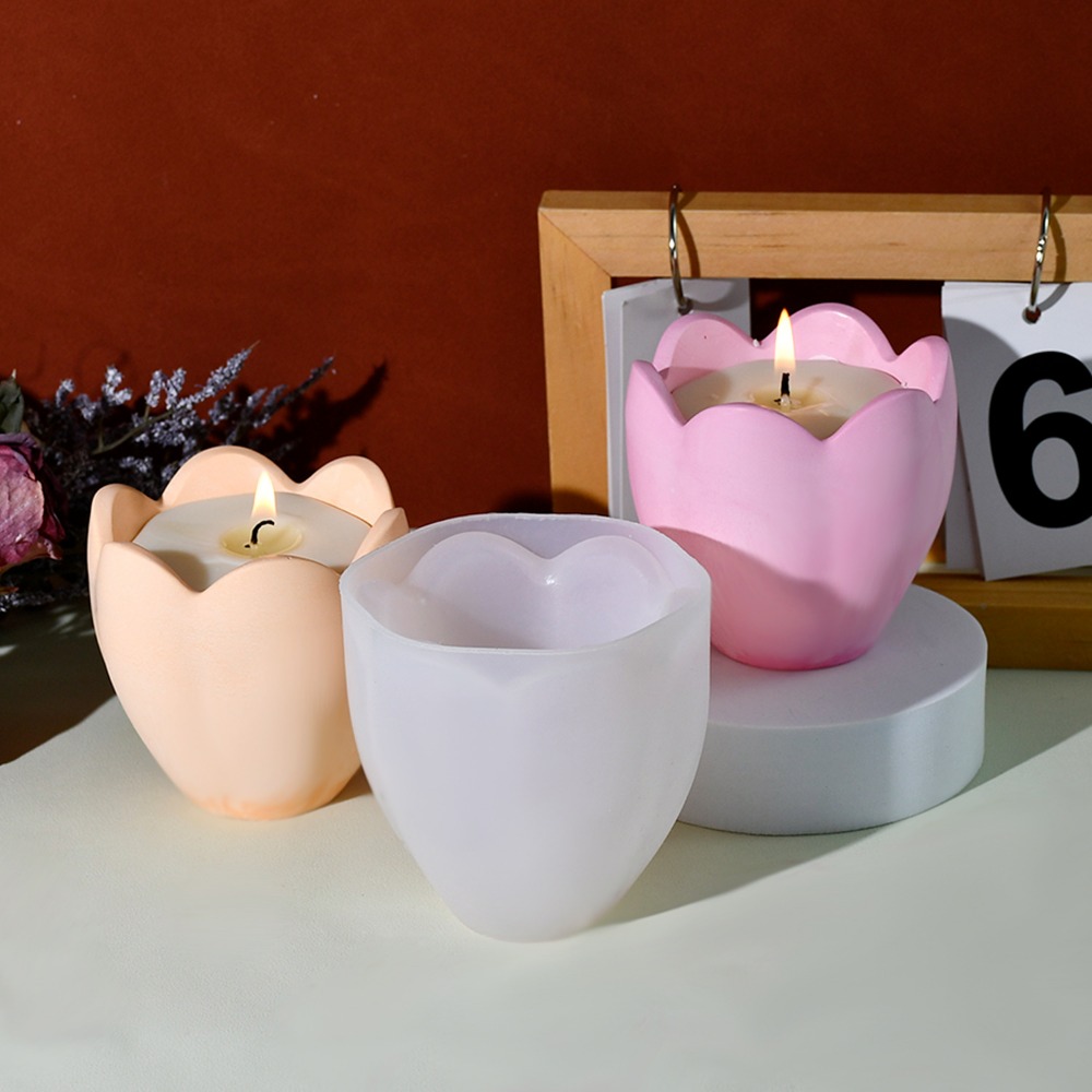 Tulip Candle Holder Silicone M - Soap Making Instructions review and price