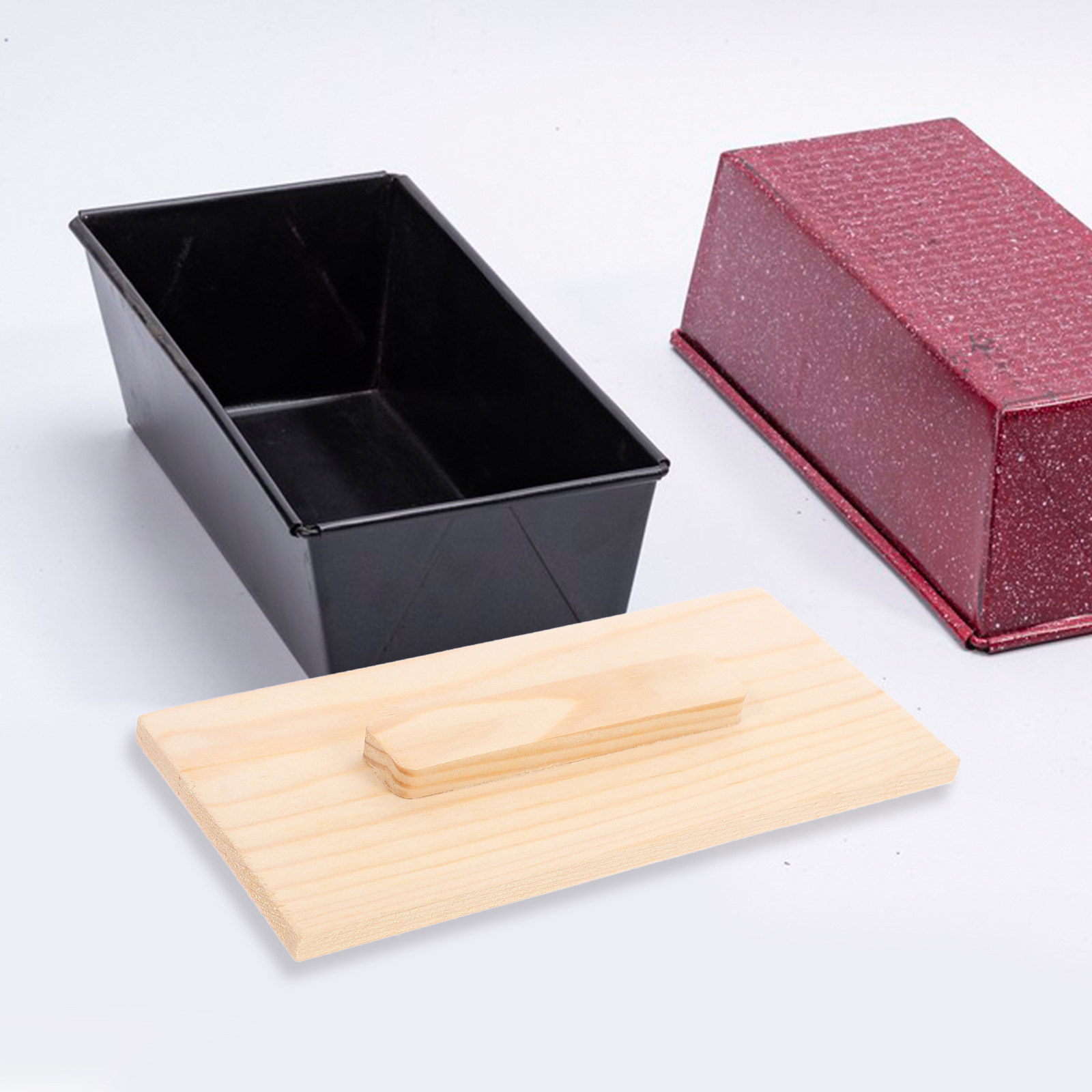 4Pcs Wooden Rectangular Soap M - Soap Making Diy Kit review and price
