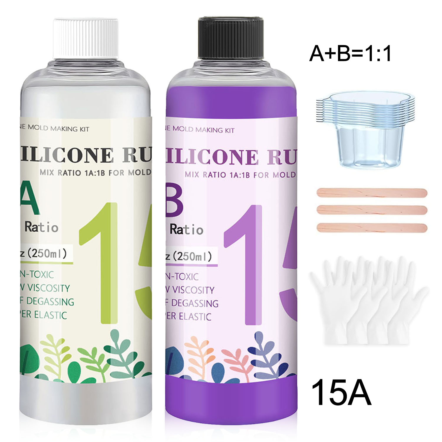 Purple Liquid Silicone Rubber  - Soap Making Kit For Beginners review and price