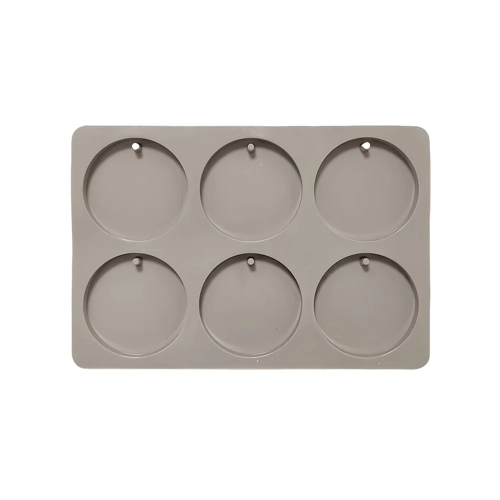 1Pc 6-Cavity Round Tag Silicon - Soap Making Kit For Beginners review and price